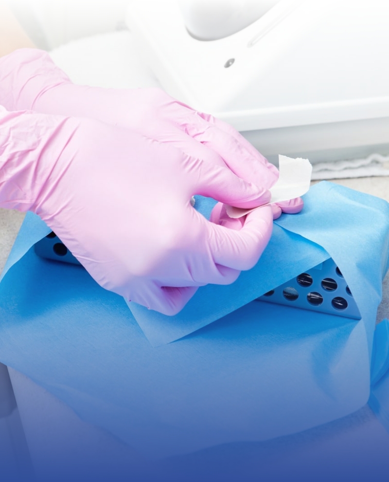 What Are the Different Types of Sterilisation Wrap? A Guide to Crepe, Non-Woven, Interleaved Wraps and Tray Liners