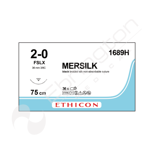 Mersilk Sutures 1689H x 36