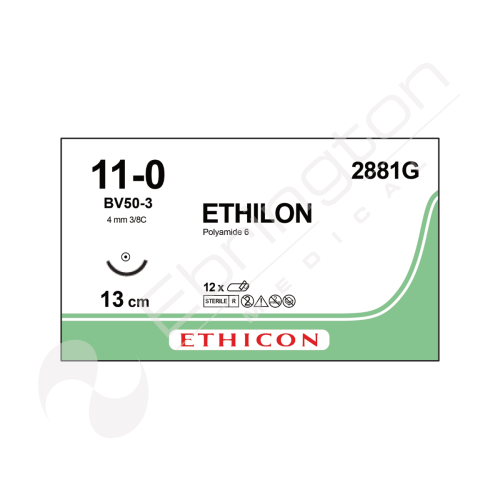 Ethilon Sutures 2881G x 12