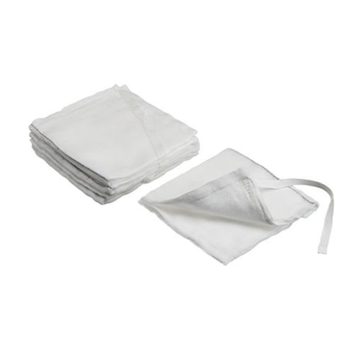 Detex Swabs 30x30cm 12 Ply (Tied 5's) Taped Plain Wrap x 8