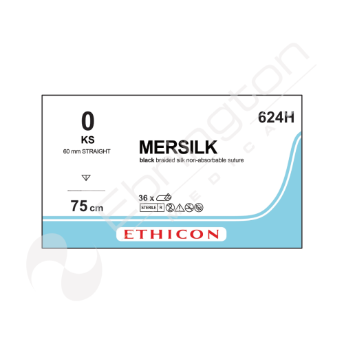 Mersilk Sutures 624H x 36