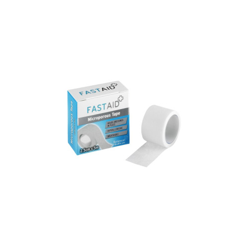 Fast Aid Microporous Paper Tape, front product pack view