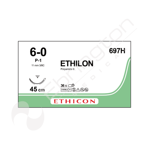 Ethilon Sutures 697H x 36