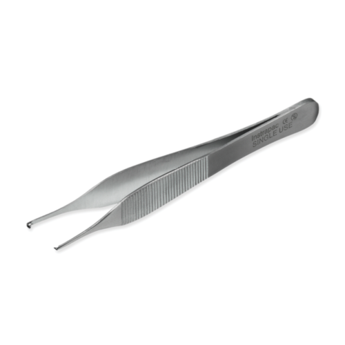 Instrapac Adson Micro Forceps Toothed 12.5cm x 50