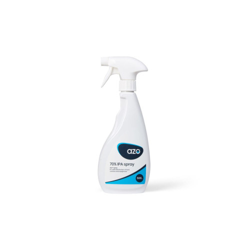 Azo 70% IPA Disinfectant Spray 500ml - Case of 12, product view