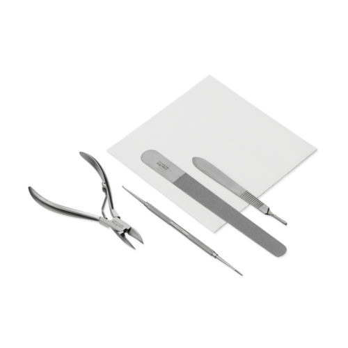 Instrapac Podiatry Basics Pack - Fine Curved, Roller Spring x 20