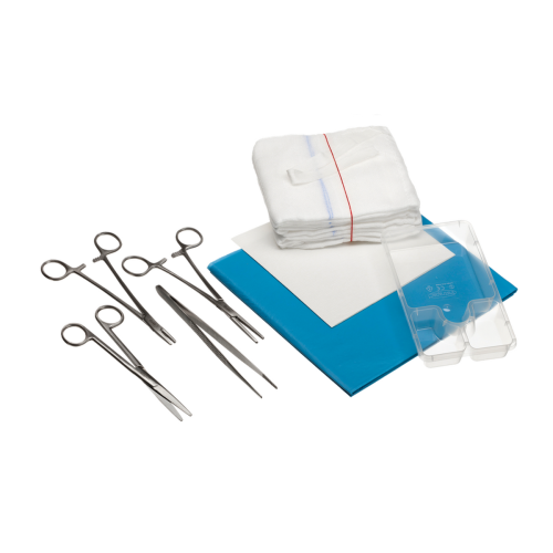 Instrapac Perineal Suture Pack with Large Drape and X-ray Detectable Swabs x 20