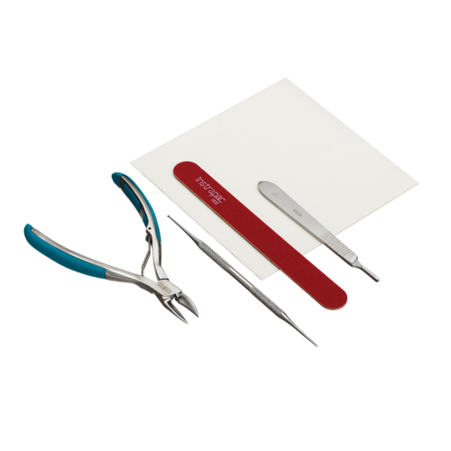 Instrapac Podiatry Basic Emery Pack - Soft Grip Curved Roller Spring x 20