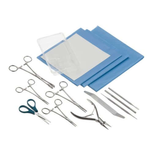 Podiatry Nail Surgery Pack With Drapes x 20