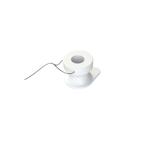 Shah Ventilation Tubes Wire PTFE White 1.14 3.61 2.59 1.42 2.41 5 Pack x 5