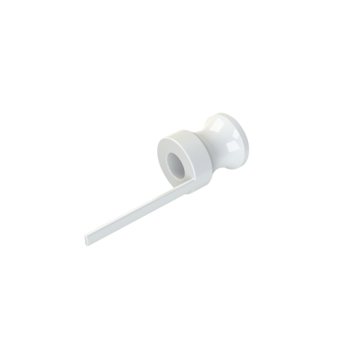 Shepards Drain Grommet Tab Hdpe White 0.97 2.08 2.08 1.42 2.41 x 10