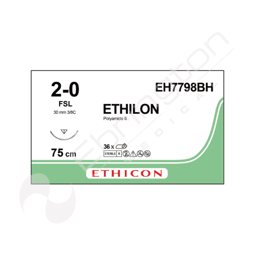 Ethilon Sutures EH7798BH x 36