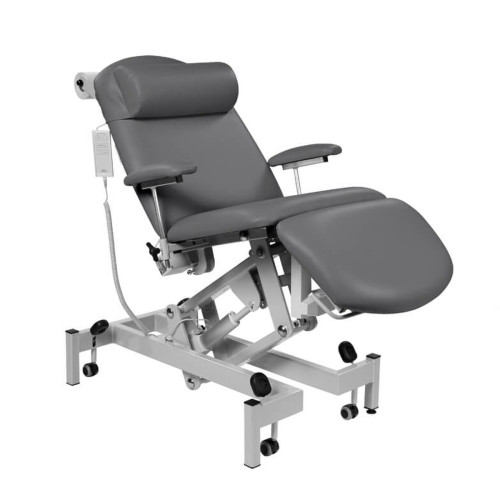 Sunflower Fusion Podiatry Chair - Electric Height and Backrest - Feather