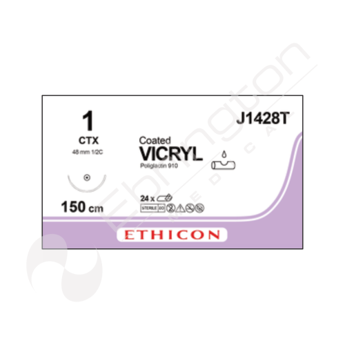 Vicryl Sutures J1428T x 24