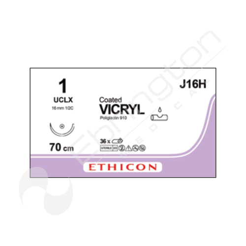 Vicryl Sutures J16H x 36