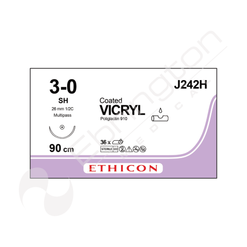 Vicryl Sutures J242H x 36