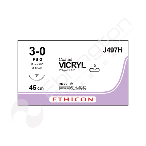 Vicryl Sutures J497H x 36