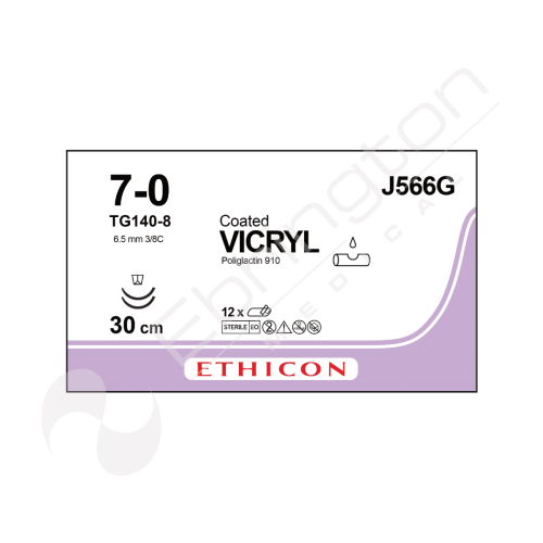 Vicryl Sutures J566G x 12