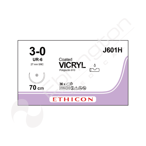 Vicryl Sutures J601H x 36