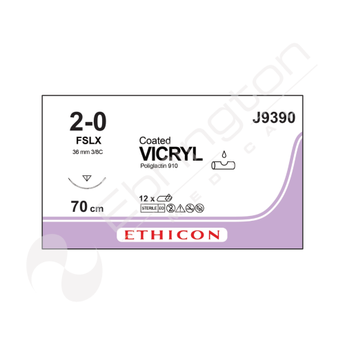 Vicryl Sutures J9390 x 12
