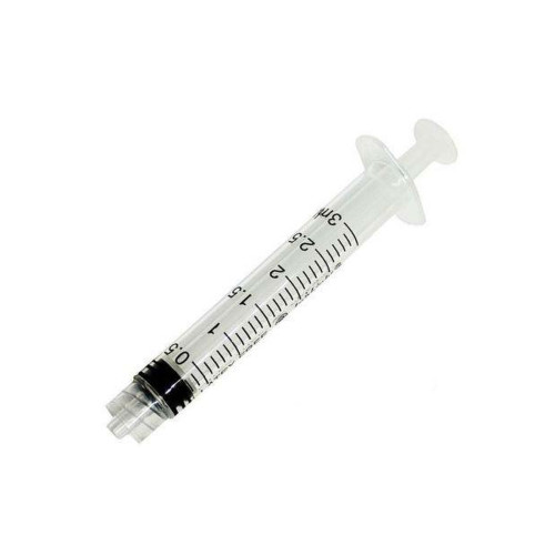 Disposable Luer-Lock Syringes 3ml x 200