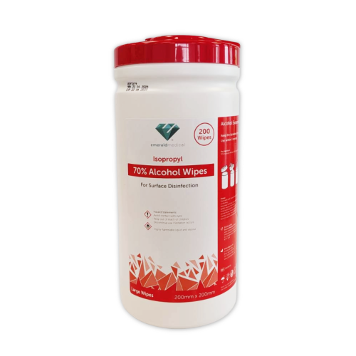 Emerald 70% Alcohol Wipes x 200