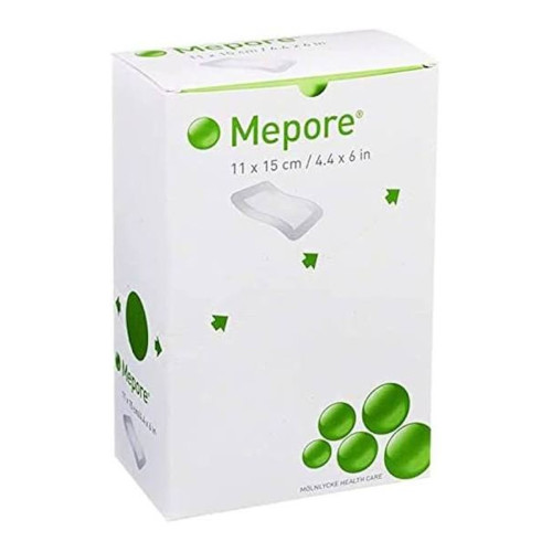 Mepore Self&acirc;Adherent Dressings - 671600 - 11cm x 15cm x 40, front/pack view