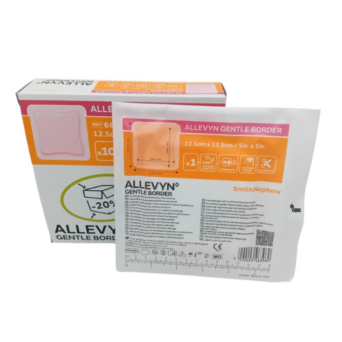Allevyn Gentle Border Dressing - 12.5cm x 12.5cm - (Pack 10)