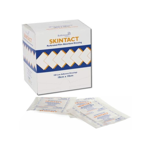 Skintact Low Adherent Dressings - 7701 - 10cm x 10cm x 100