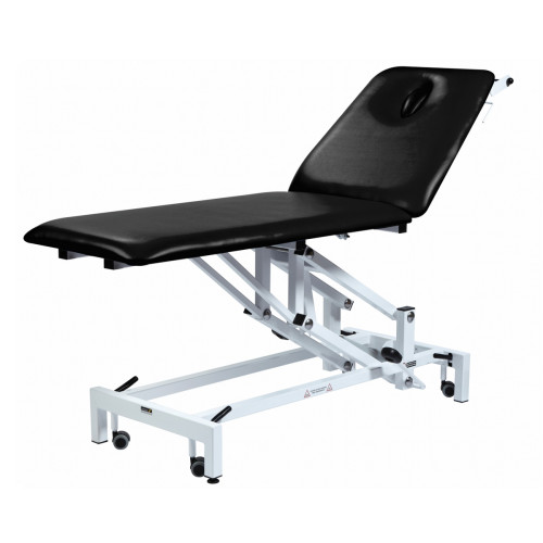 Premier Plus 2 Section Hydraulic Couch - Black
