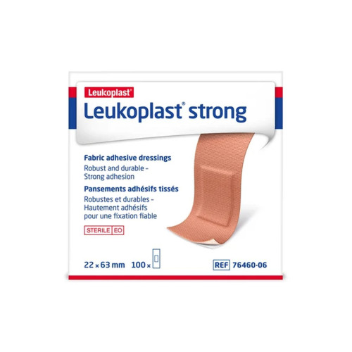 Leukoplast Strong (2.2cm x6.3cm x 100, primary view