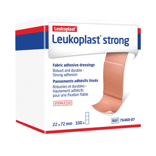 Leukoplast Strong (2.2cm x 7.2cm) x 100, primary view