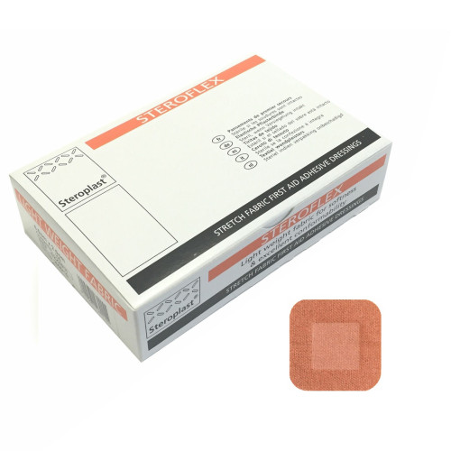 Steroflex Stretch Fabric Plasters (4cm x 4cm) x 50
