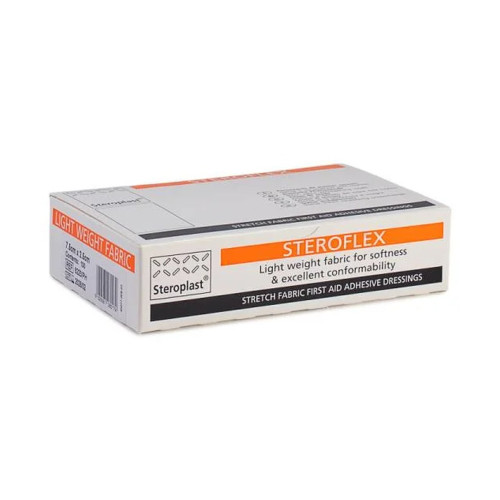 Steroflex Stretch Fabric Plasters (7.5cm x 2.5cm) x 100, primary view