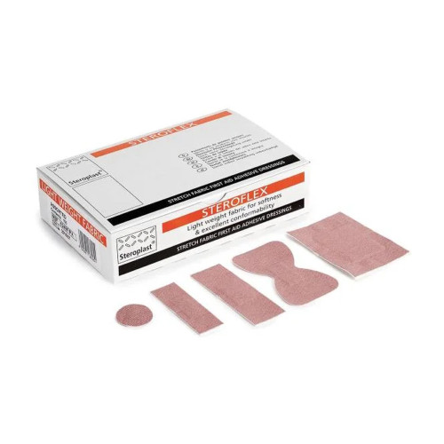 Steroflex Stretch Fabric Plasters (Assorted In 5 Sizes) x 100, primary view