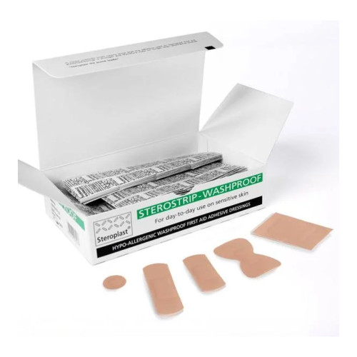 Sterostrip Washproof Plasters (Assorted In 5 Sizes) x 100, primary view