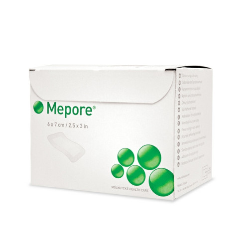 Mepore Self&acirc;Adherent Dressings - 670800 - 6cm x 7cm x 60