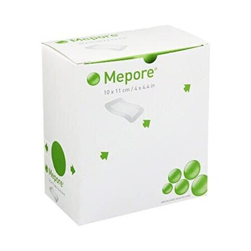 Mepore Self&acirc;Adherent Dressings - 671500 - 10cm x 11cm x 40, front/pack view