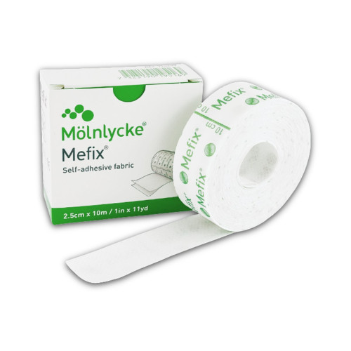Mefix Self&acirc;Adhesive Fixation Fabric Dressings - 310250 - 2.5cm x 10m, front/pack view