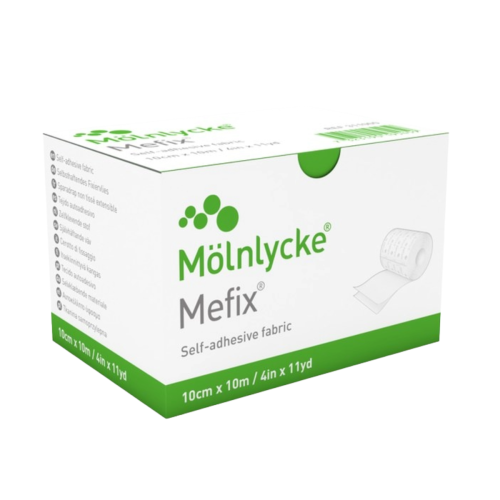 Mefix Self&acirc;Adhesive Fixation Fabric Dressings - 311000 - 10cm x 10m, front/pack view