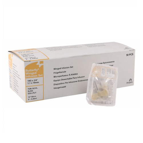 Butterfly Winged Infusion Set x 50