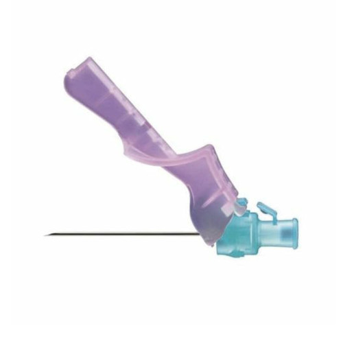 Eclipse Smartslip Hypodermic Needle - Blue - 23g x 25mm x 100