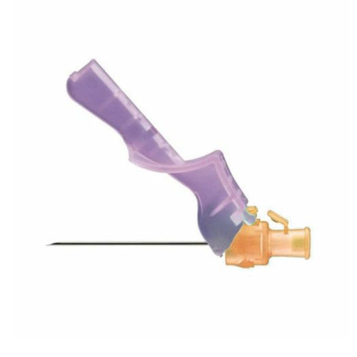 Eclipse Smartslip Hypodermic Needle - Orange - 25g x 16mm x 100