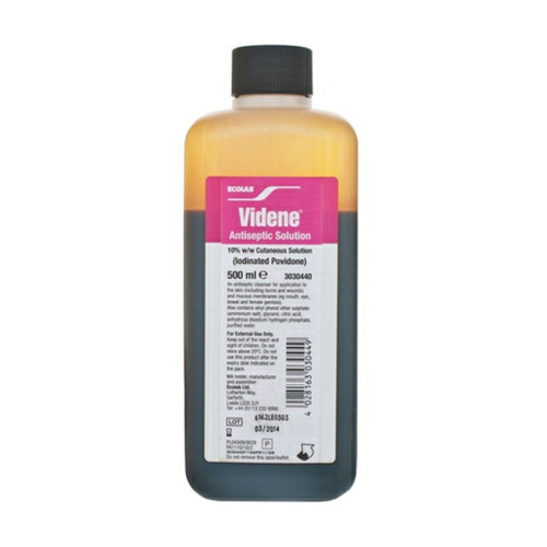 Videne Antiseptic Solution - 500ml