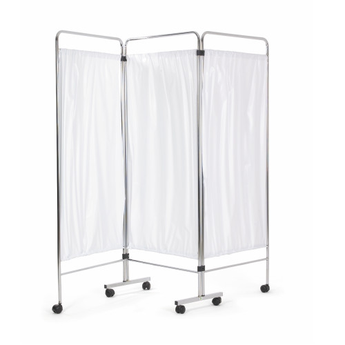 Select Three Section Chrome Ward Screen