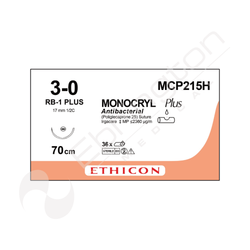 Monocryl Plus Sutures MCP215H x 36