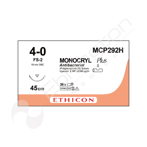 Monocryl Plus Sutures MCP292H x 36
