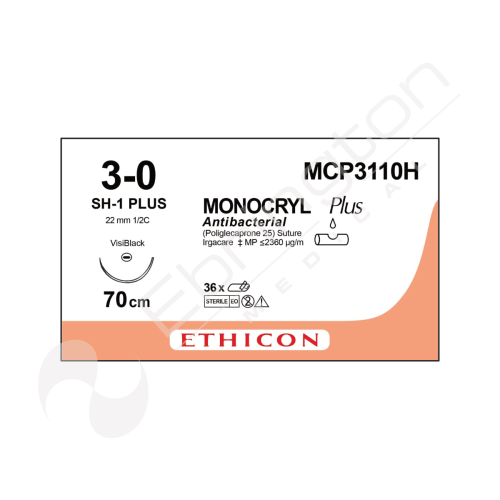 Monocryl Plus Sutures MCP3110H x 36
