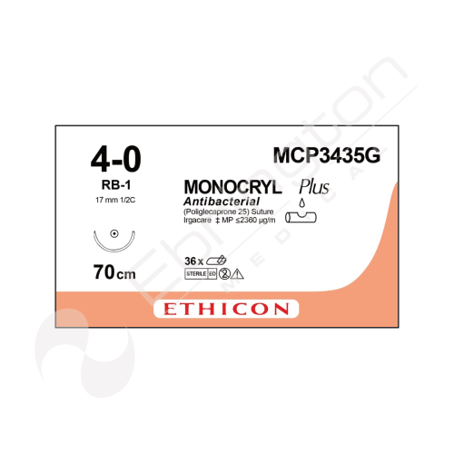 Monocryl Plus Sutures MCP3435G x 36
