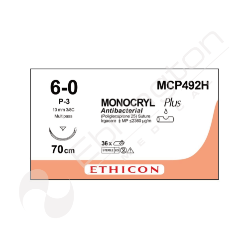 Monocryl Plus Sutures MCP492H x 36